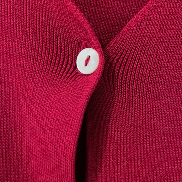 Red Cardigan - Picture 2 of 6
